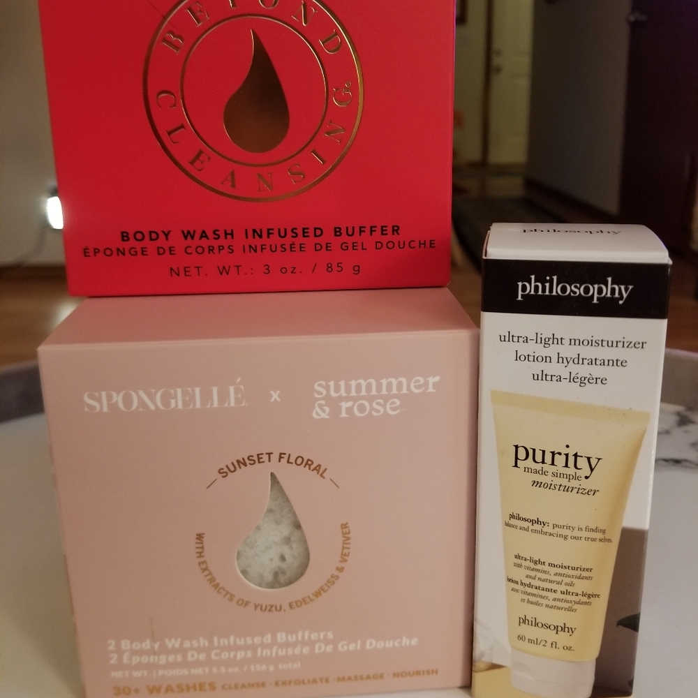 **SOLD**Spongelle/Philosophy bundle NEW